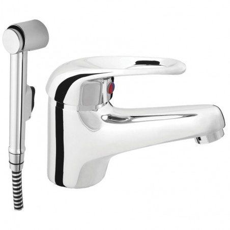 Umyvadlová stojánková vodovodní baterie PRINCE P-17 STAR s bidetovou sprškou