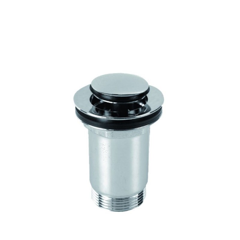 Umývadlová výpusť click-clack s prepadom, malá