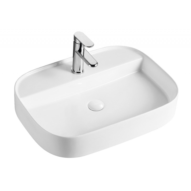 Ilustrační foto, umyvadlo je dodáváno bez baterie a umyvadlové výpusti.