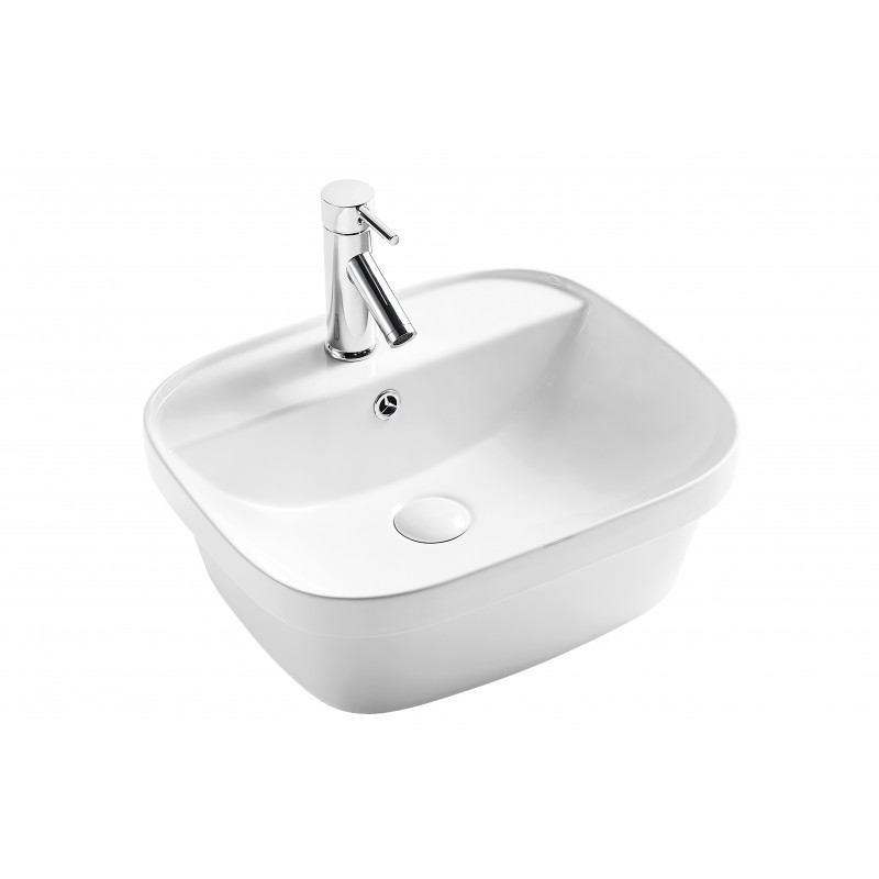 Ilustrační foto, umyvadlo je dodáváno bez baterie a umyvadlové výpusti.