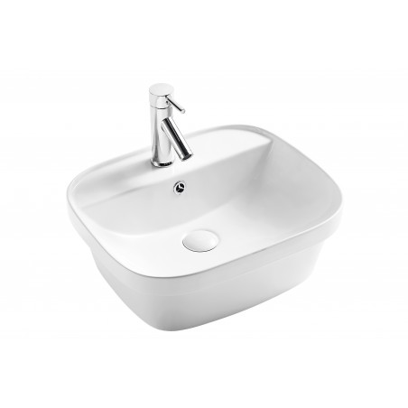 Ilustrační foto, umyvadlo je dodáváno bez baterie a umyvadlové výpusti.