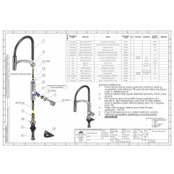 Drezová batéria ULTIMA U-50 - čierna / chróm