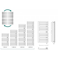Koupelnový radiátor NAMELESS