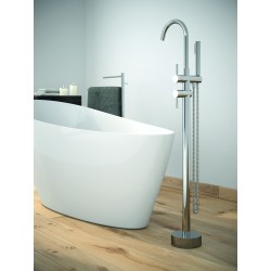 Stojanková vaňová batéria ILLUSION I Chróm