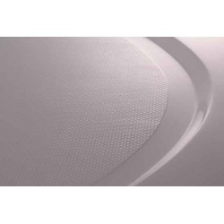 Čtvrtkruhová mramorová sprchová vanička LAKA R550