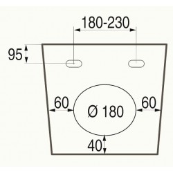 Závěsný bidet ORLO