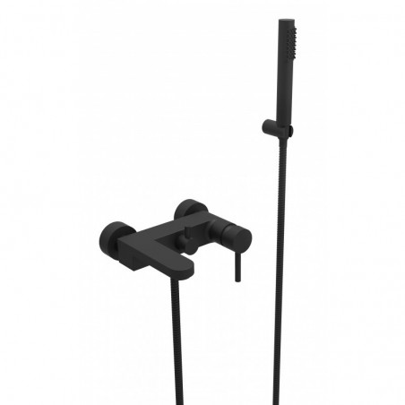 Nástěnná vanová baterie DECCO Černá s příslušenstvím