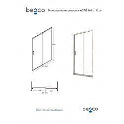 Sprchové dveře ACTIS