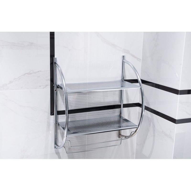 Polička do koupelny Olsen Spa kovová KD02050027