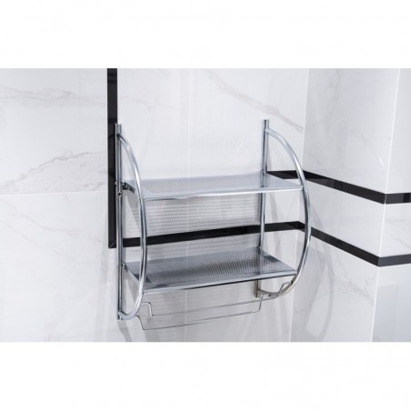 Polička do koupelny Olsen Spa kovová KD02050027