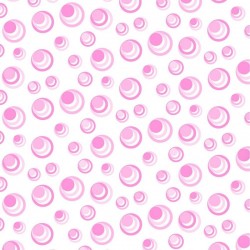 Koupelnový závěs plast KD02100532 - růžová a bílá