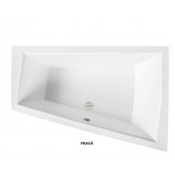 Asymetrická vana INTIMA DUO