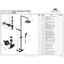 Batéria THERMO-15 - termostatická sada