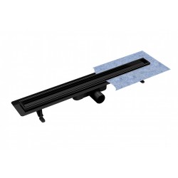 Odtokový žlab VIRGO NERO DUO s roštem 2v1