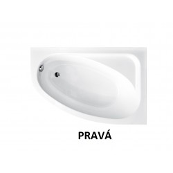 Asymetrická vana CORNEA