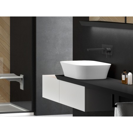 Umyvadlo na desku ASSOS Black&White