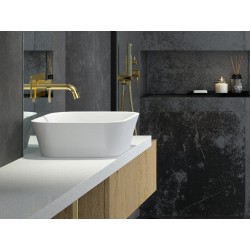 Umyvadlo ASSOS Black&White - na desku