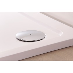 Štvrťkruhová mramorová sprchová vanička VENETS