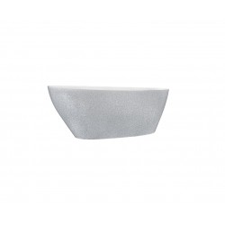 Volně stojící vana GOYA Glam - stříbrná