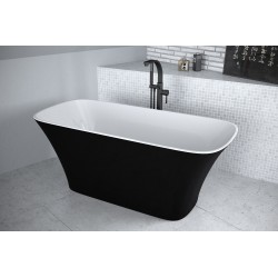 Voľne stojaca vaňa ASSOS čierna/biela