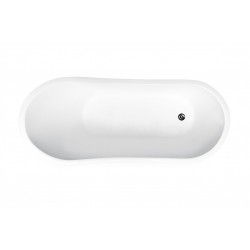 Volně stojící vana GLORIA (PAOLA) vyrobená z litého mramoru (Mineral Durabe)