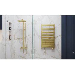 Kúpeľňový radiátor BELTI zlatá farba