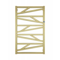 Koupelnový radiátor TRICK zlatá barva