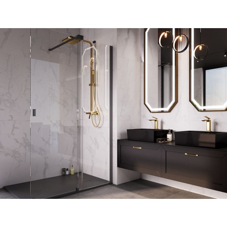 Walk-in sprchový kout VAYO BLACK