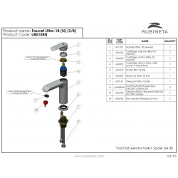 Umyvadlová baterie ULTRA U-18 NEW CHROM