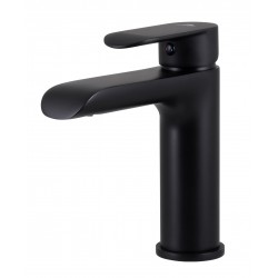 Umývadlová stojanková vodovodná batéria Olsen Spa ULTRA U-18 NEW Čierna