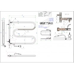 Otočný elektrický sušák