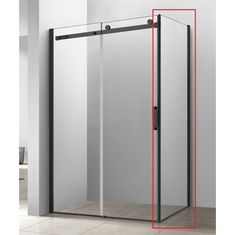 Pevná stěna BELVER BLACK