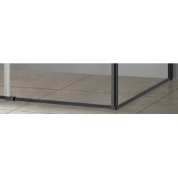 Pevná stěna BELVER BLACK