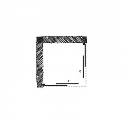 Sprchovací kút BARCELONA PLUS QUADRATO