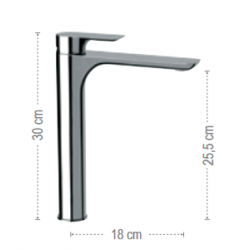 Umývadlová batéria ARNO 11L, 22 - zlatá brúsená mat