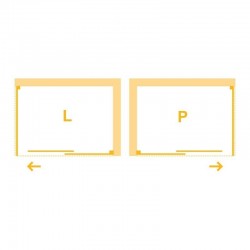 Pevná stěna BELVER BLACK