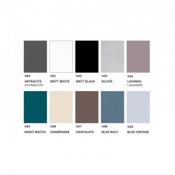 Sprchové bezbariérové kúty FUSION COLORS