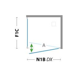 Pevná stěna DECO F1C