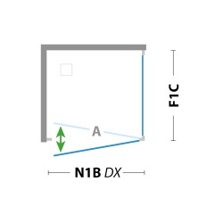 Pevná stěna DECO F1C