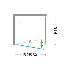 Pevná stěna DECO F1C