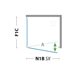 Pevná stěna DECO F1C