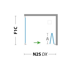 Pevná stěna DECO F1C
