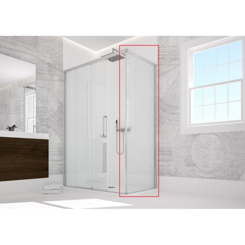 Pevná stěna ESSENCE F1AB pro sprchové zástěny N1FS, N2FS