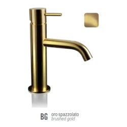 Tříotvorová vanová baterie  ARNO 0722 - zlatá broušená matná