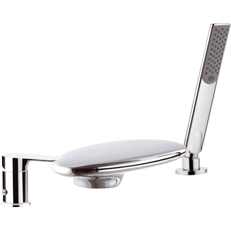 Tříotvorová vanová baterie s vodopádem ARNO 07UF