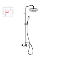 Nástěnný sprchový set ARNO - chrom