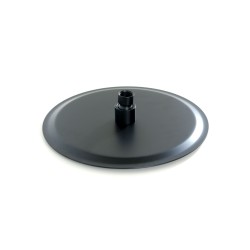 Kulatá hlavová sprcha ALFRED v černé barvě