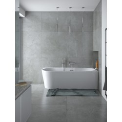 Volně stojící vana ZOYA Glam - zlatá