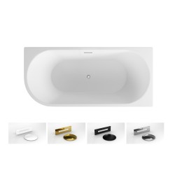 Volně stojící vana ZOYA Glam - zlatá