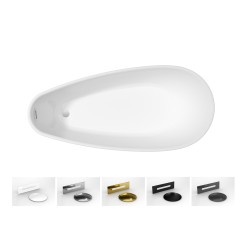 Volně stojící vana GOYA A-LINE Glam - grafitová